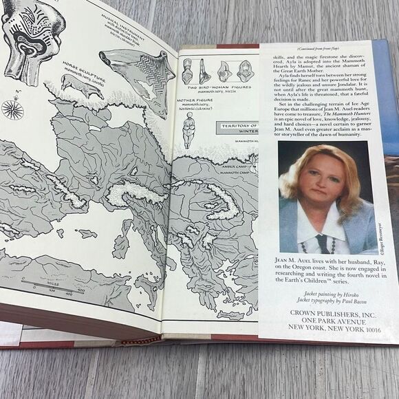 The Mammoth Hunters. Hardback book by Jean M. Auel 1985 - Picture 6 of 6